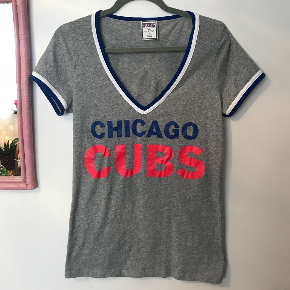 Cubs PINK Victoria’s Secret sports team top